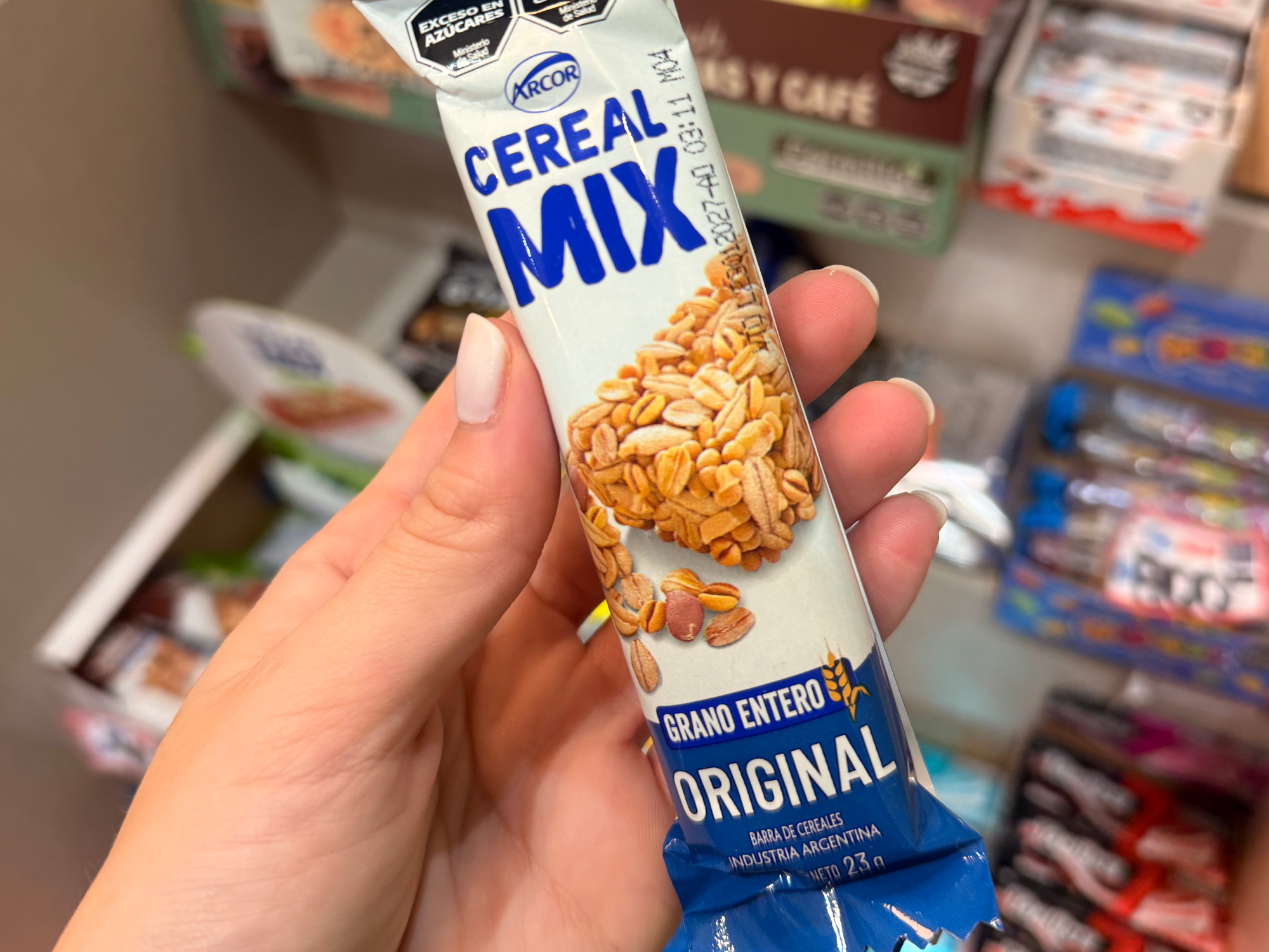 Barra de Cereal Mix entero 23 grs
