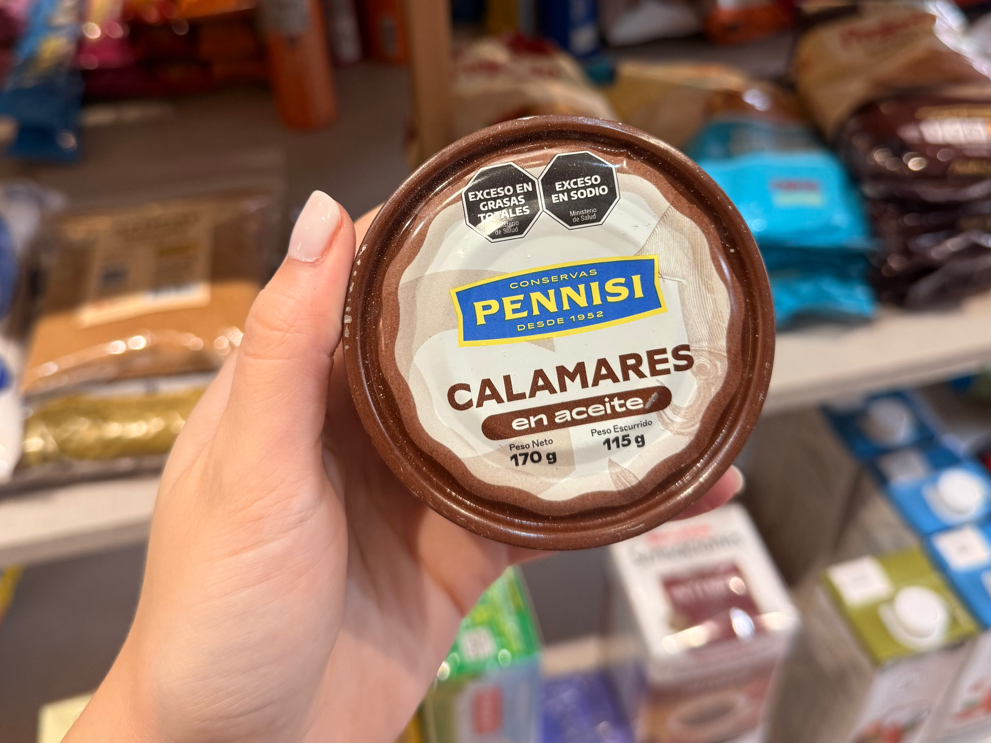 Calamares en aceite
