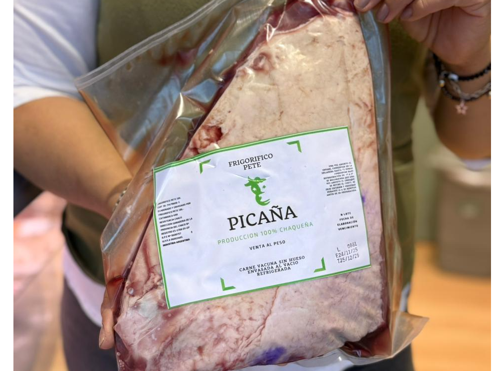 Picaña envasada al vacio