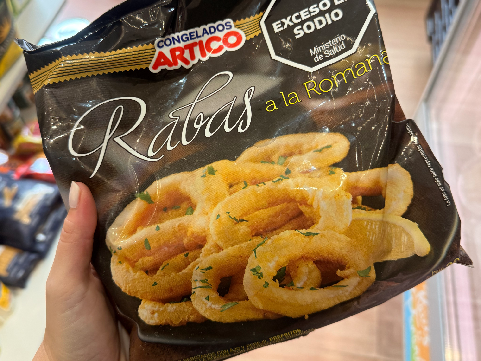 Rabas a la Romana x 300 Grs