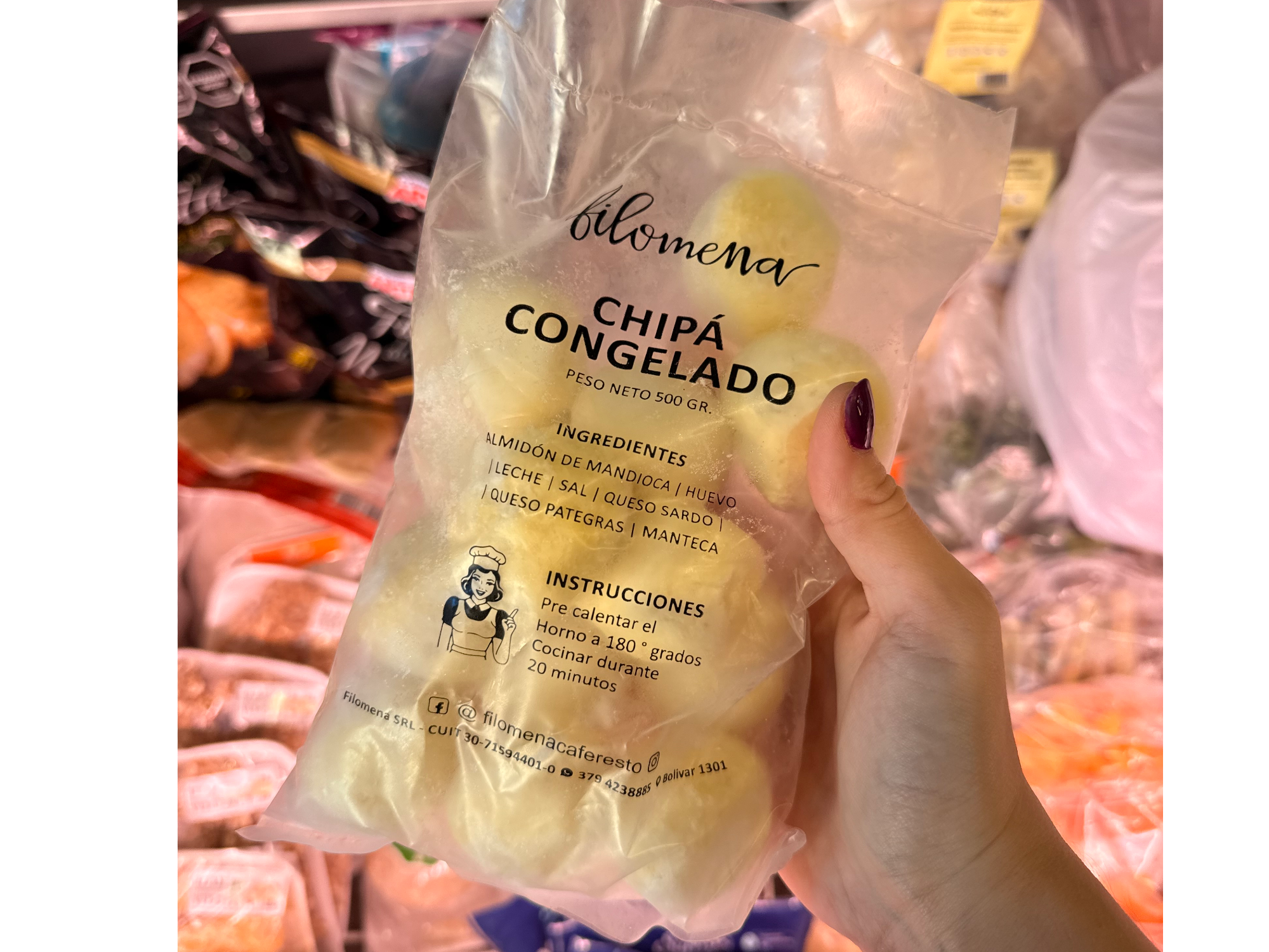 Chipa "filomena" x 500 grs
