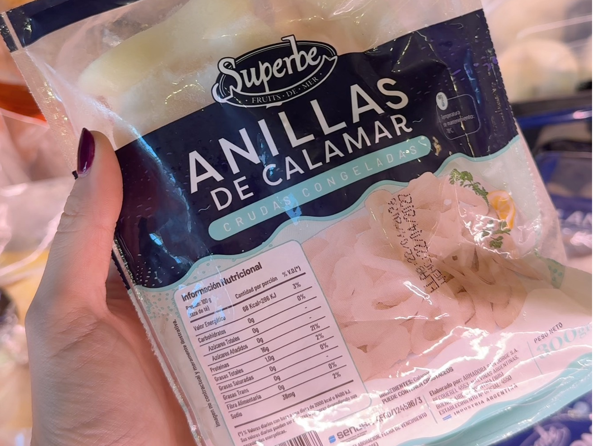 Anilla de Calamar x 300 Grs