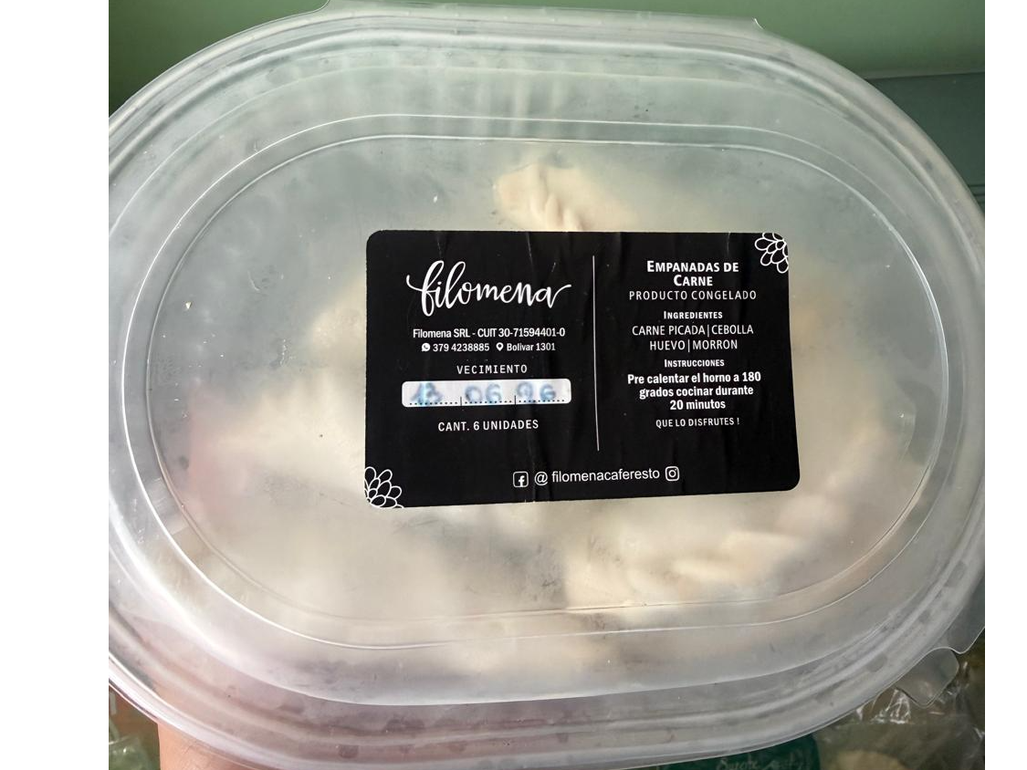 Empanada "Filomena" de Carne x 6 unid