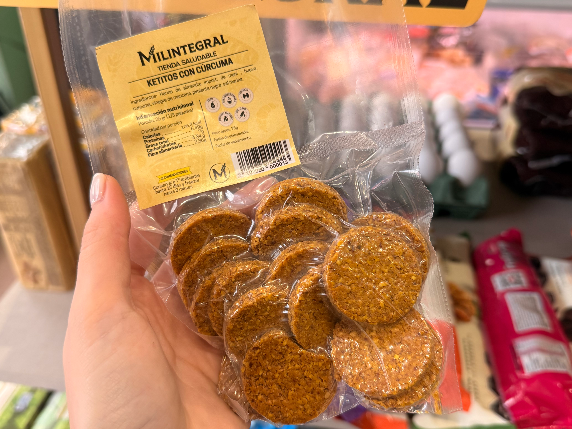 Ketitos con Curcuma x 150 grs
