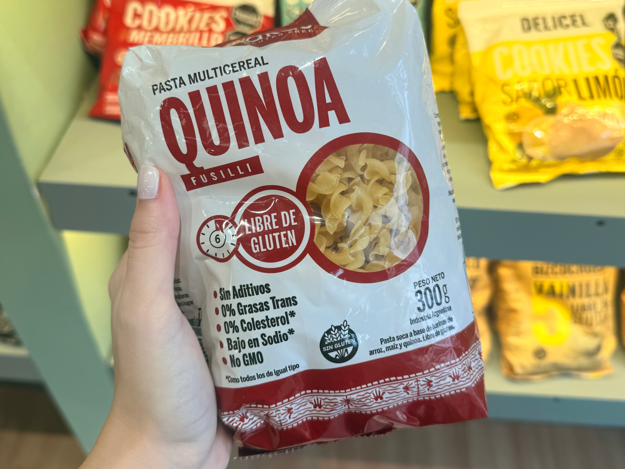 Fusilli Multicereal con Quinoa 300 grs - Wakas