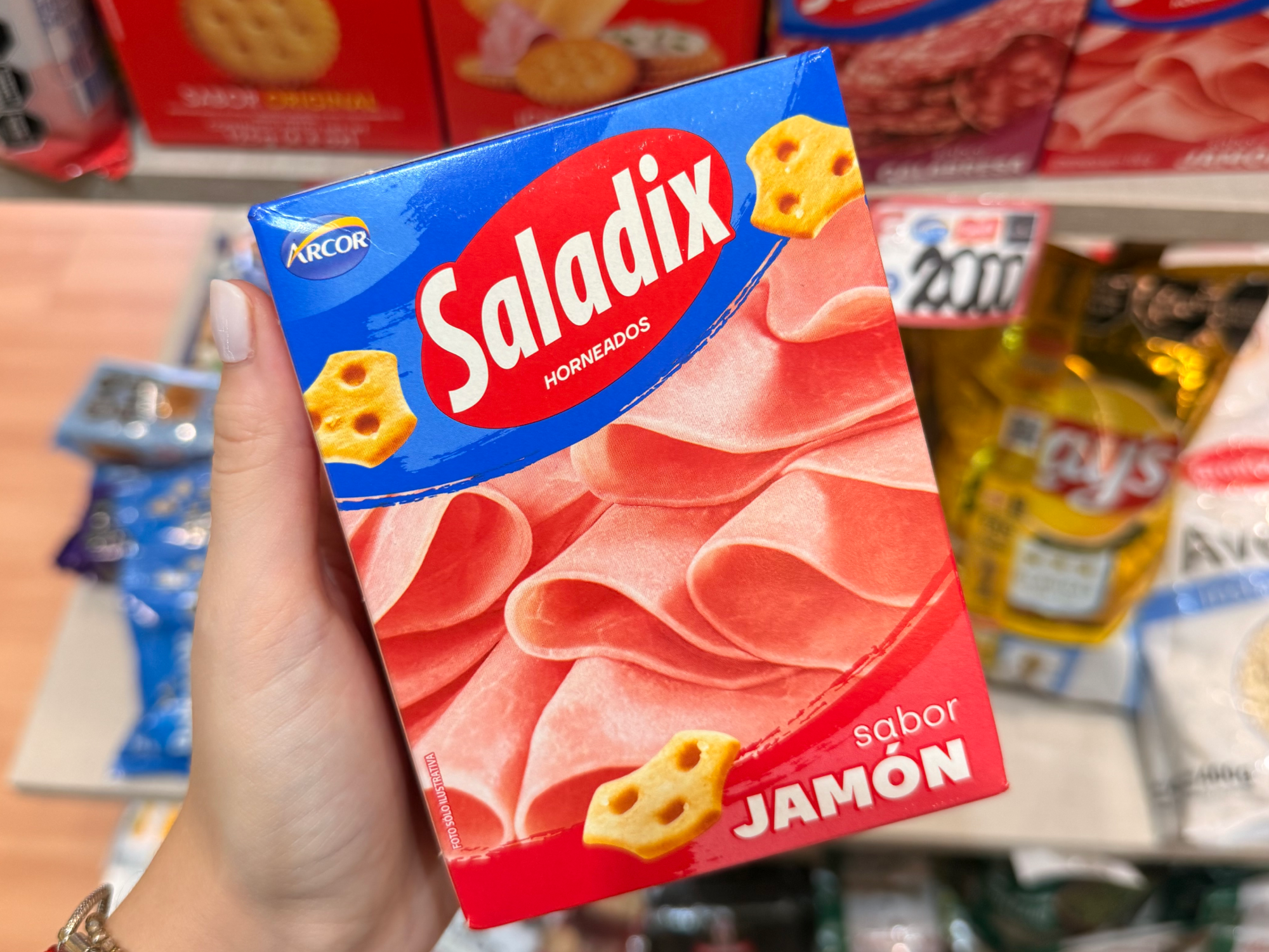 saladix sabor jamon 100 grs