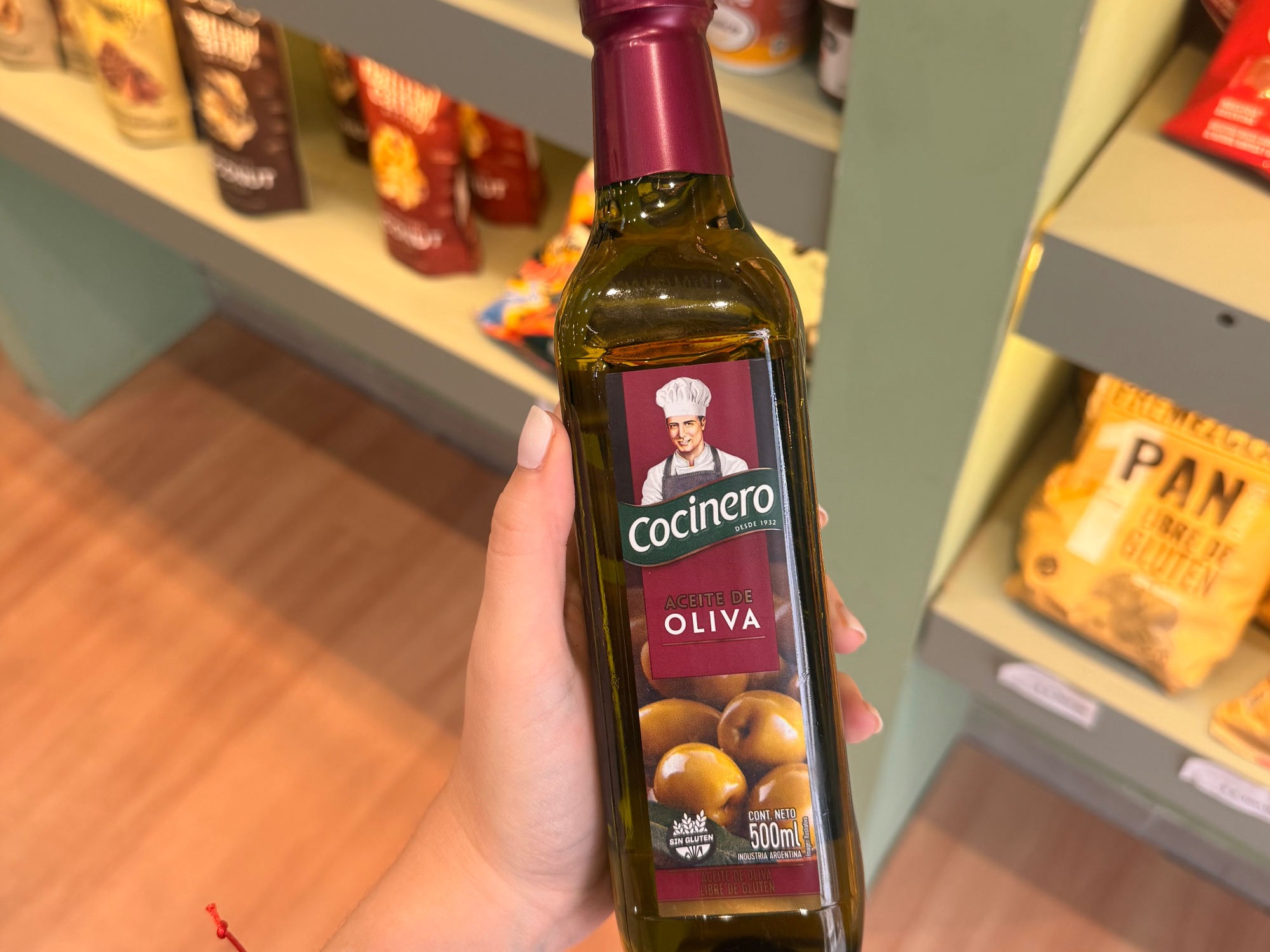 Aceite de Oliva Extra Virgen "Cocinero" x 500 cc