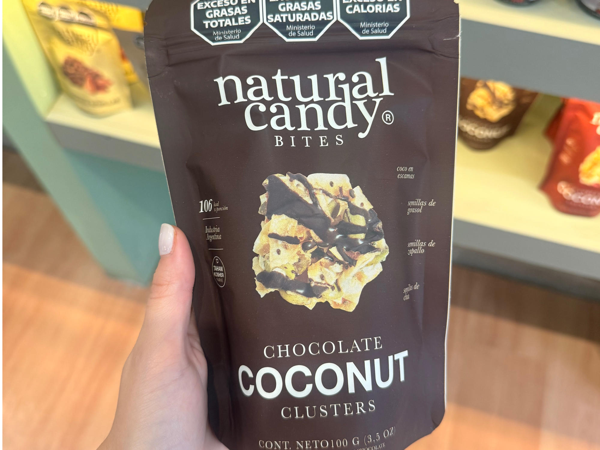 Chocolate coconut cluster "Natural Candy"