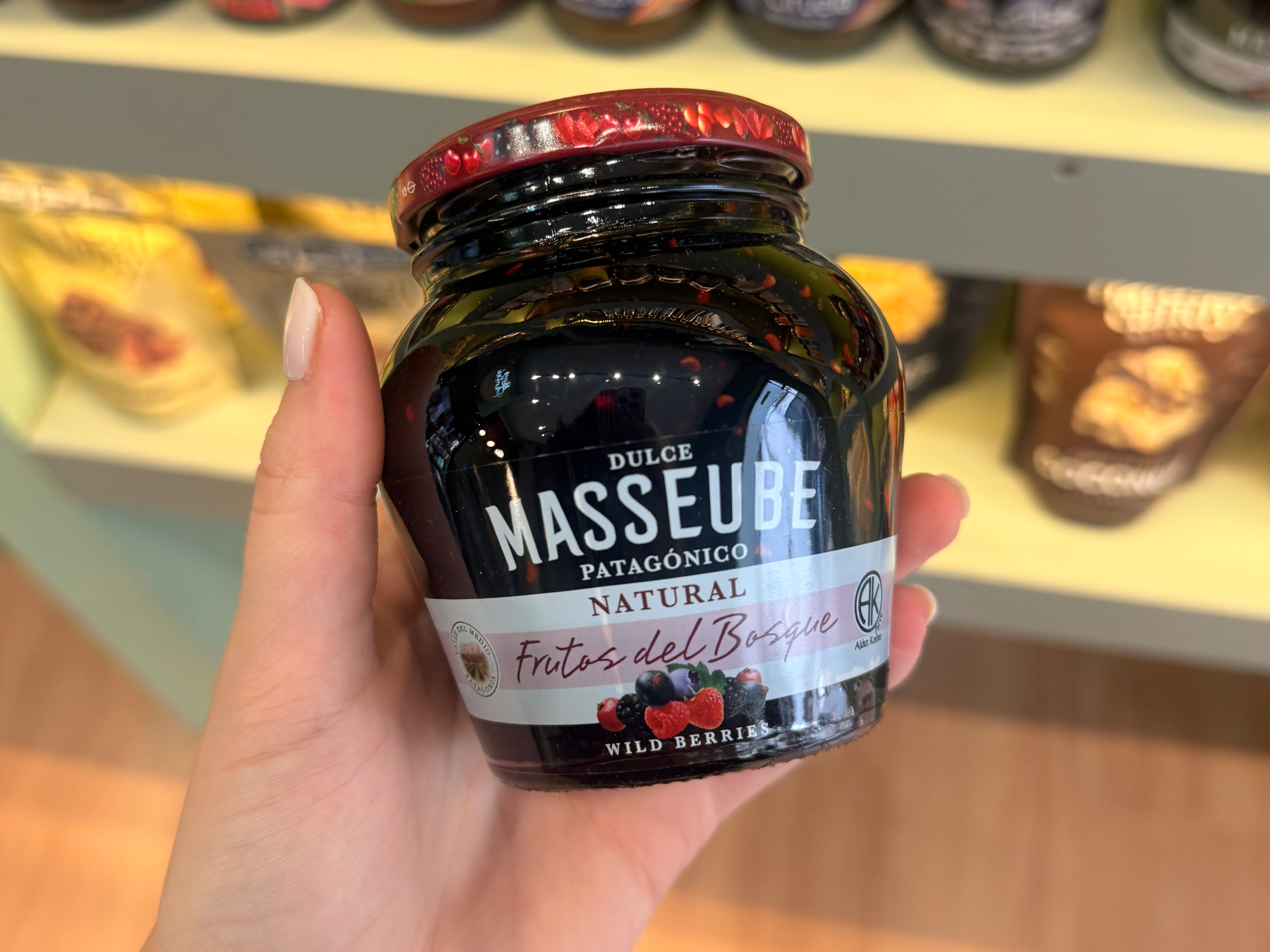Mermelada "Masseube" Frutos del Bosque Light