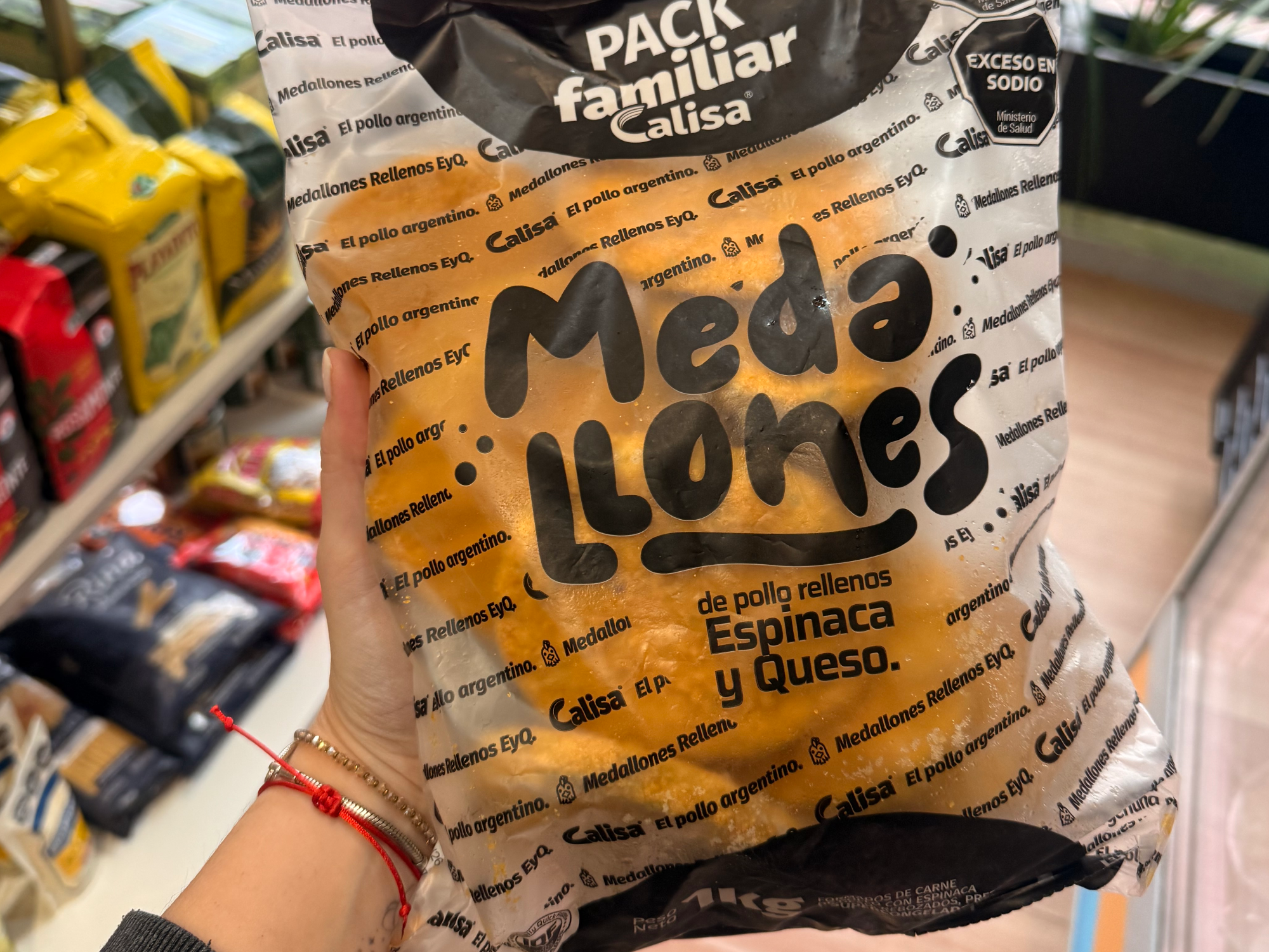 Medallones Pollo "calisa " Relleno de Espinaca y Queso