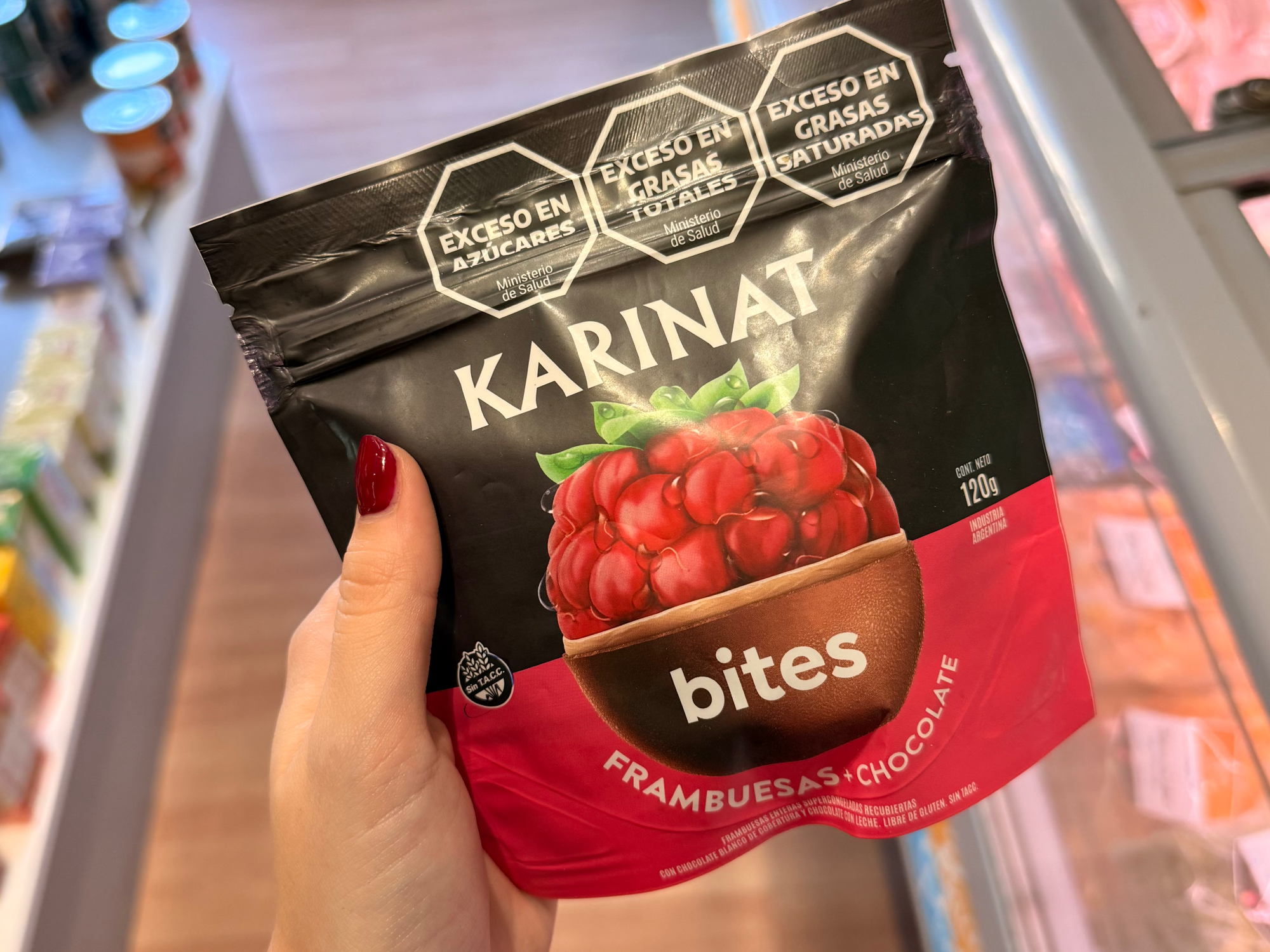Bites de Frambuesas x 120 grs