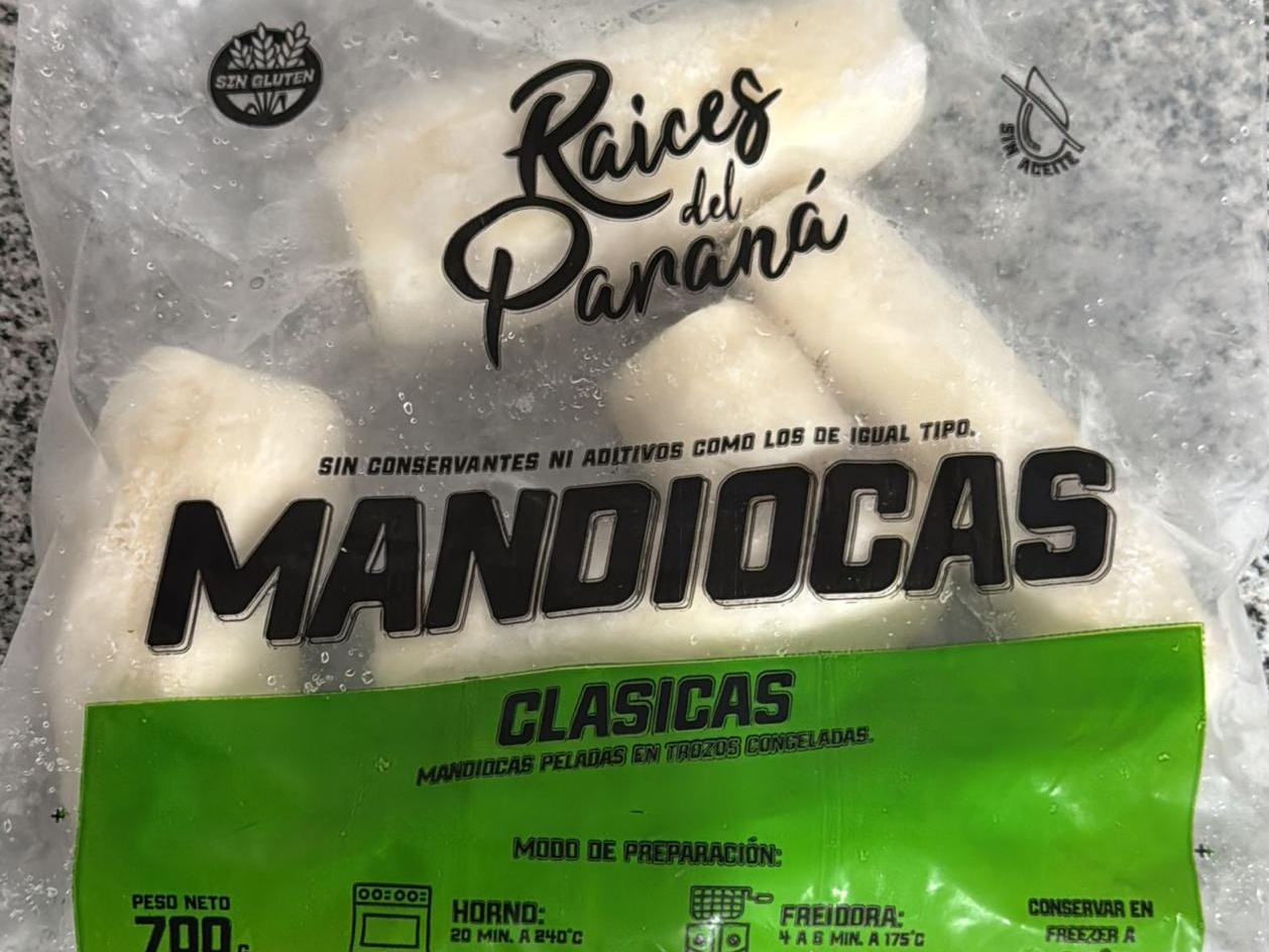 Mandiocas Peladas x700gr