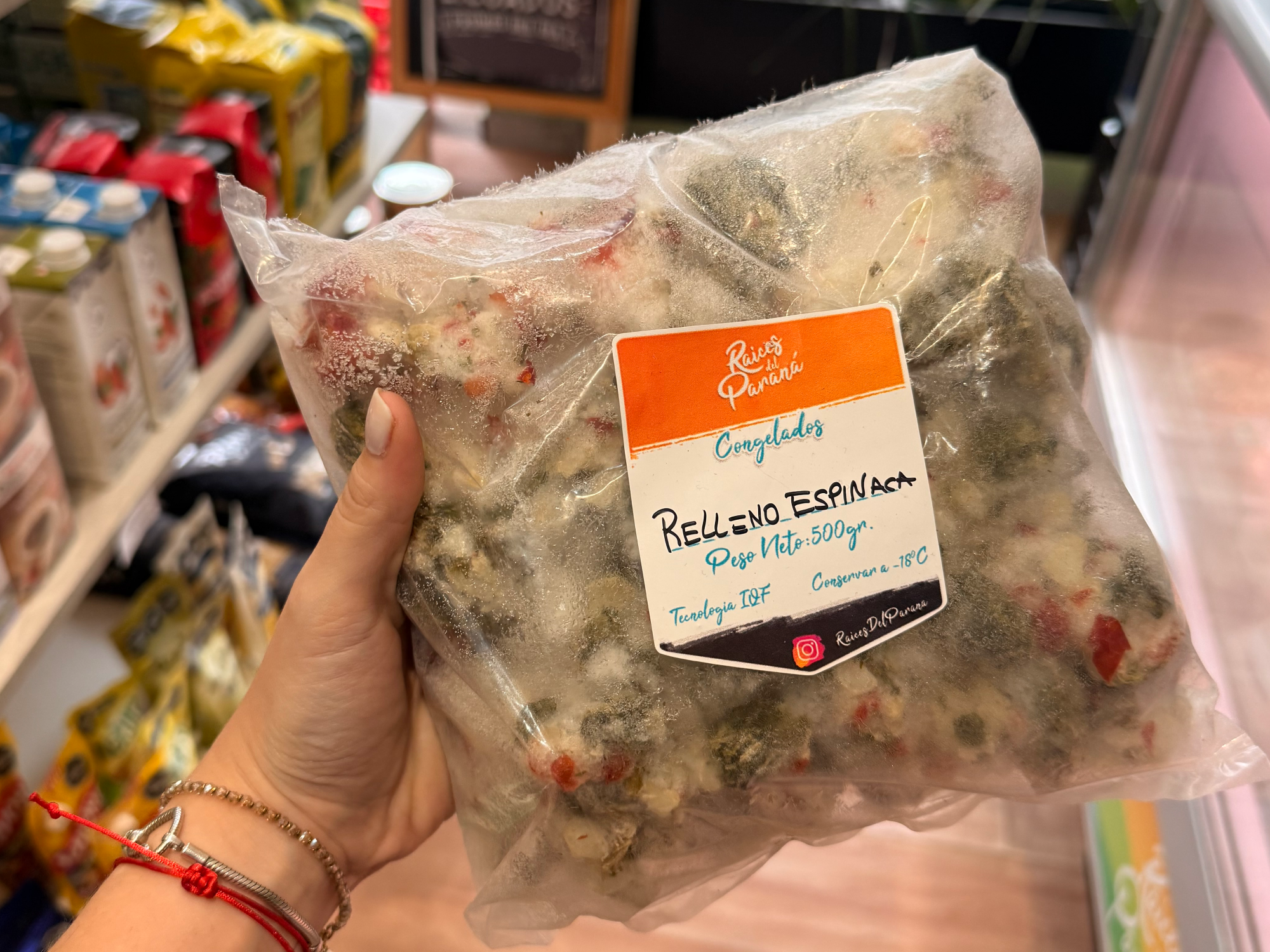 Relleno de Espinaca x 500 Grs