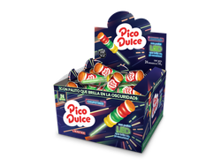 Chupetines Pico Dulce Led Caja x24 U