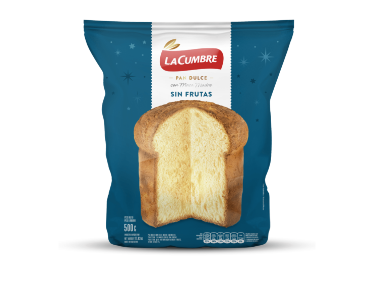 Pan Dulce S/Frutas x400g