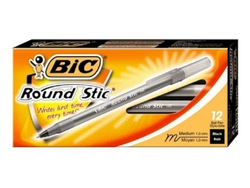 Boligrafo Bic Round Negro