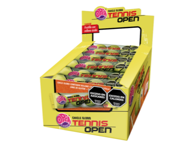 Chicles Tennis x18 U