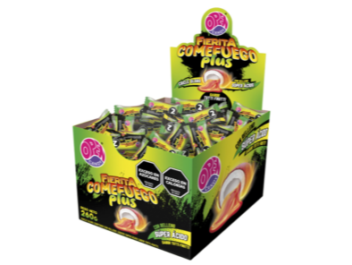 Chicles Comefuego Plus x50 U