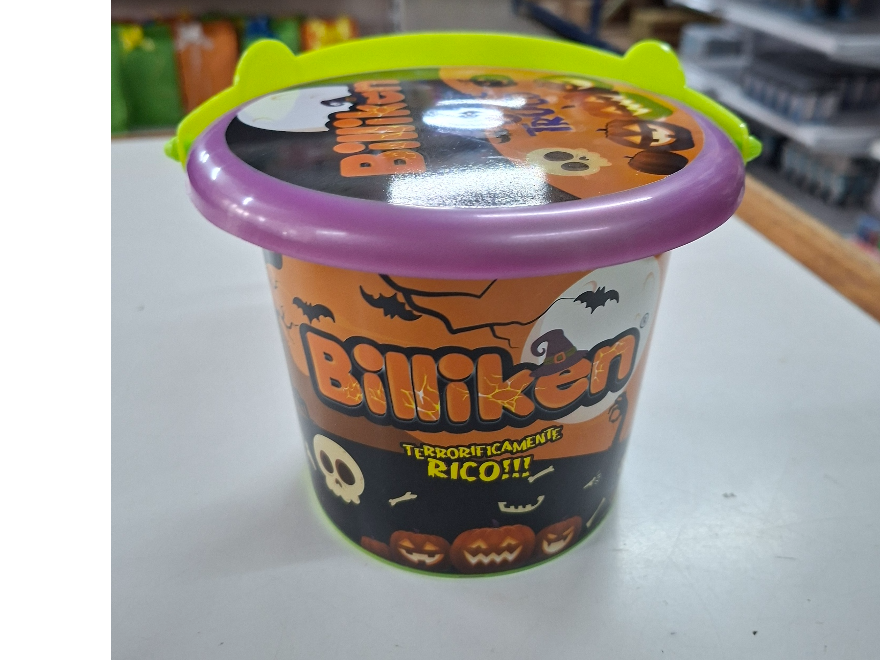 Balde Billiken Con Caramelos