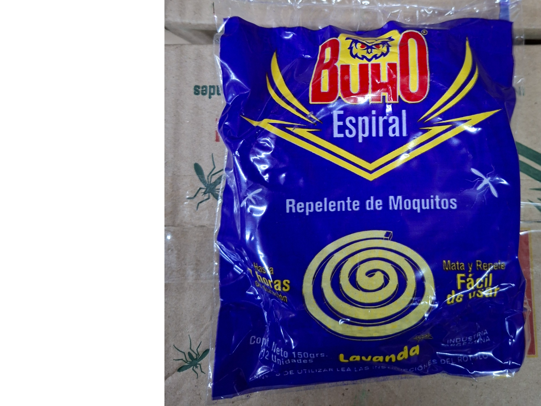 Espirales Buho Lavanda x12 U