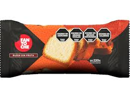 Budin Fantoche x200g s/Fruta