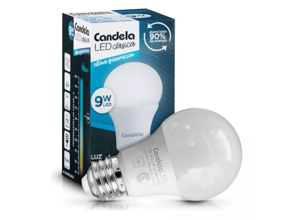 Lamparas Led Candela 9w