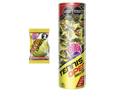 Chicles Tennis Tubo x60 U