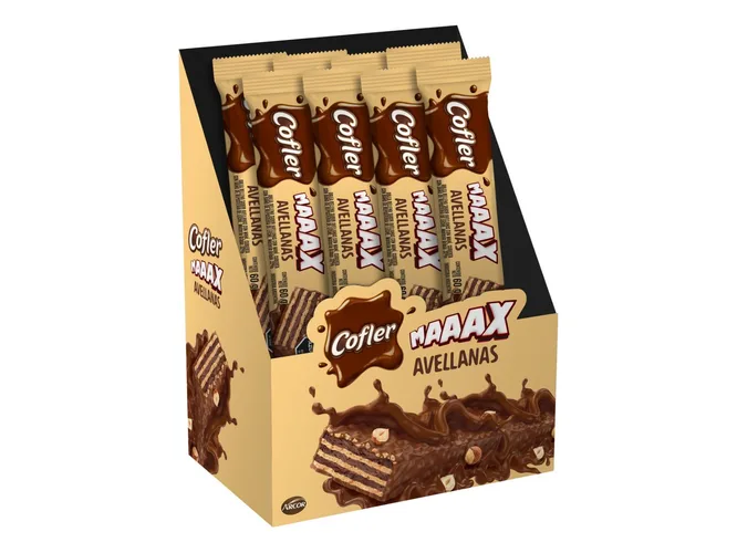 Obleas Maaax Avellanas x16 U