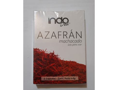 Azafrán en capsulas x Unidad