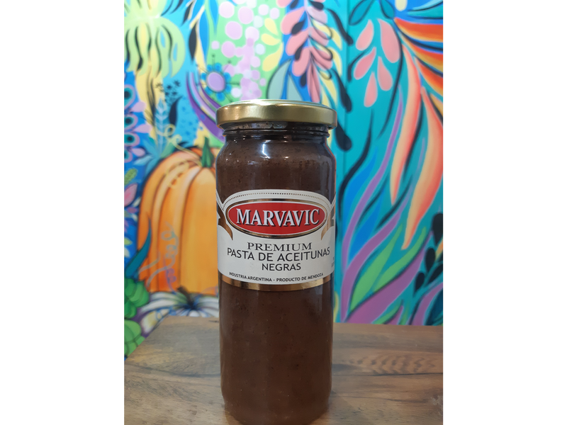 Pasta aceitunas negras Princeton x 300grs.