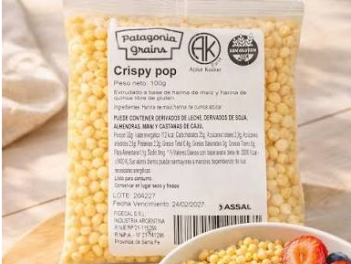 QUINOA POP X 2,5KG PATAGONIA GRAINS de Nutrivida - Tienda Saludable