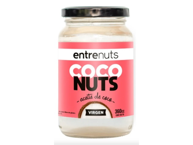 ACEITE DE COCO VIRGEN X 360 CC ENTRENUTS