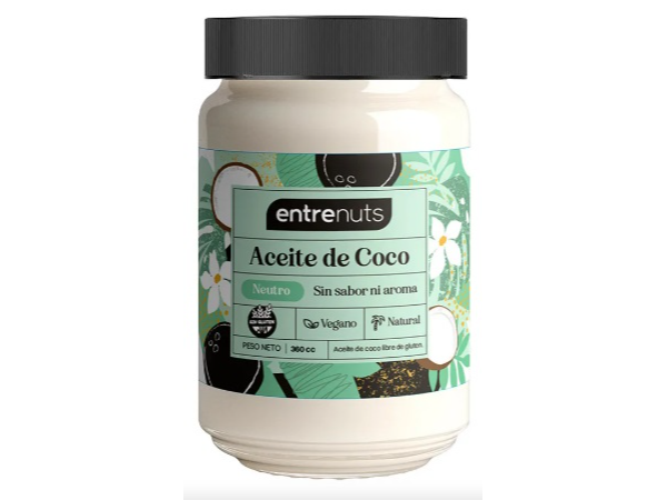 ACEITE DE COCO NEUTRO X 360 CC ENTRENUTS