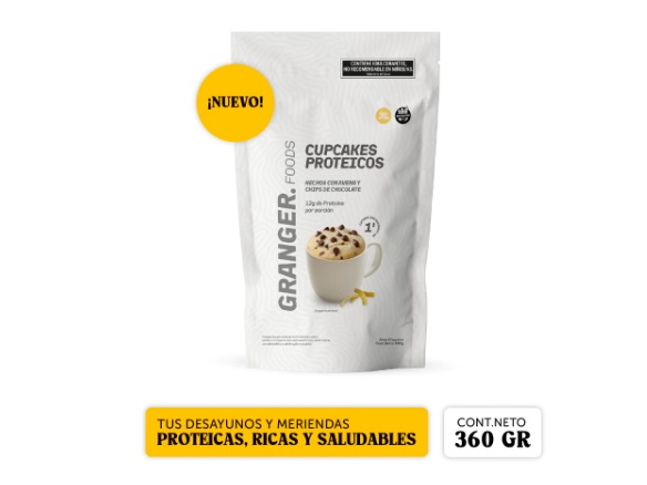 CUPCAKE PROTEICO VAINILLA/LEMON X360G GRANGER