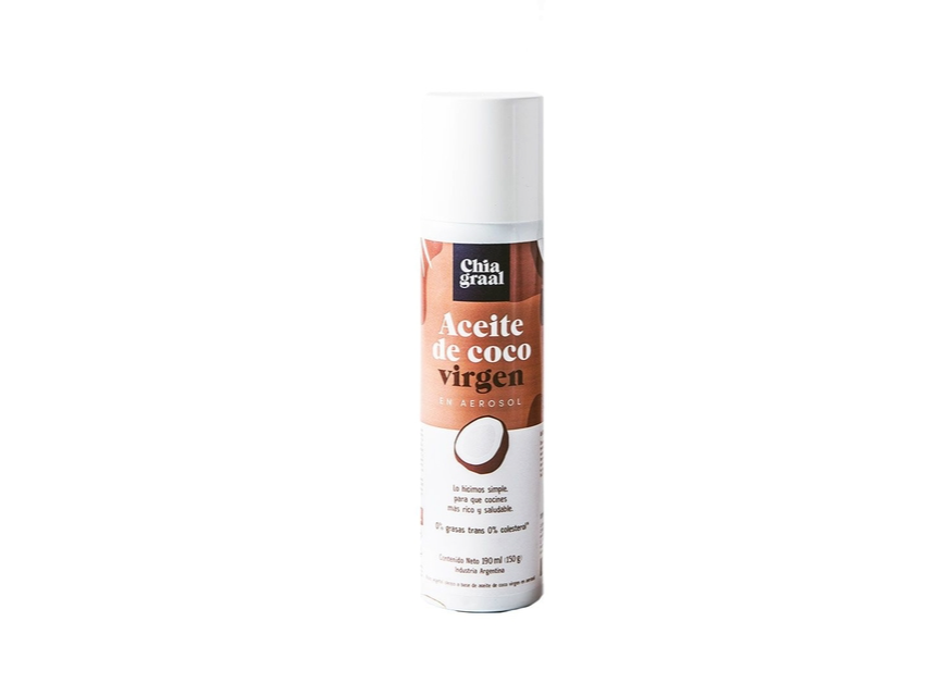 Aceite de coco VIRGEN SPRAY 150ML "chia graal"