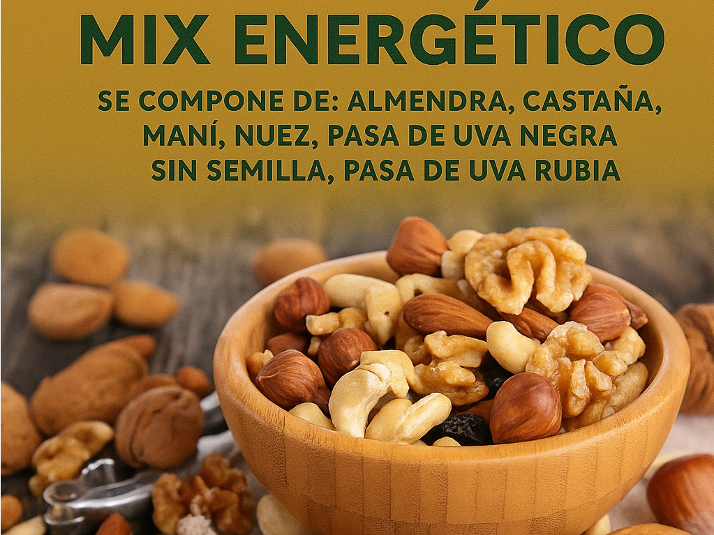 MIX ENERGETICO 1KG de Nutrivida - Tienda Saludable