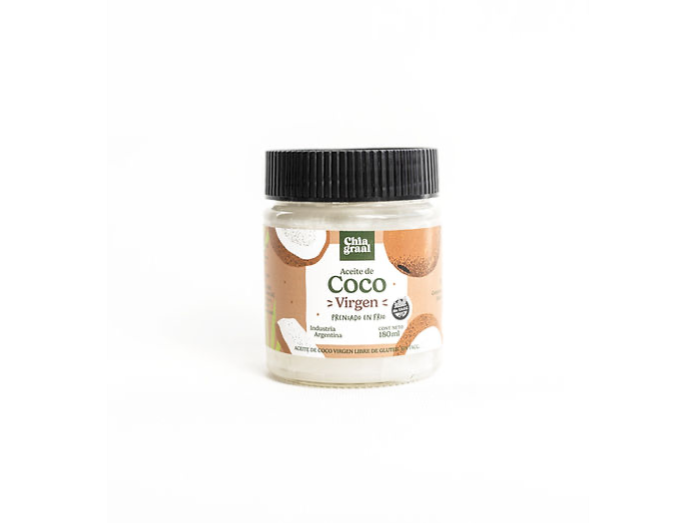 Aceite de Coco VIRGEN 180ml "Chia Graal"