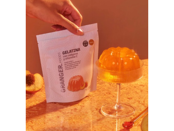 GELATINA C/COLAGENO H. DURAZNO 150GR GRANGER