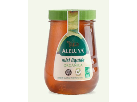 MIEL LIQUIDA ORGANICA X500GR ALELUYA