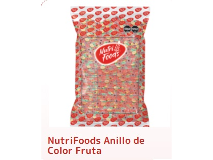 ANILLOS DE COLOR FRUTALES X 2,5 KG NUTRI FOOD