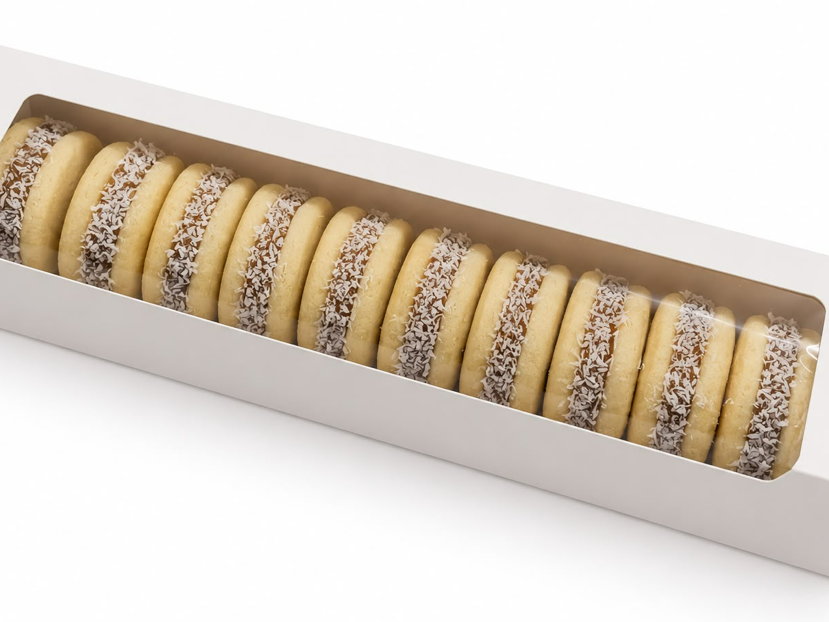 BOX ALFAJORES DE MAICENA