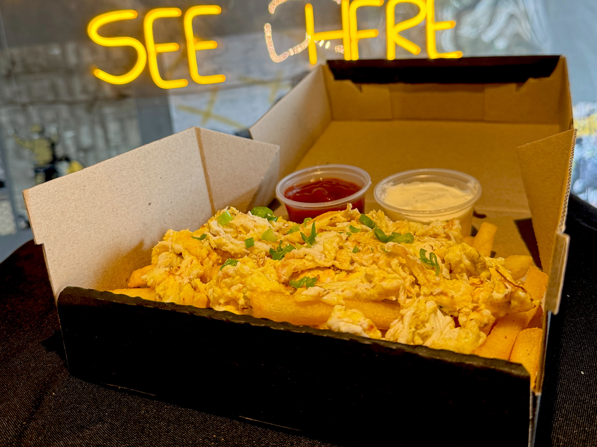 PAPAS FRITAS CON HUEVO