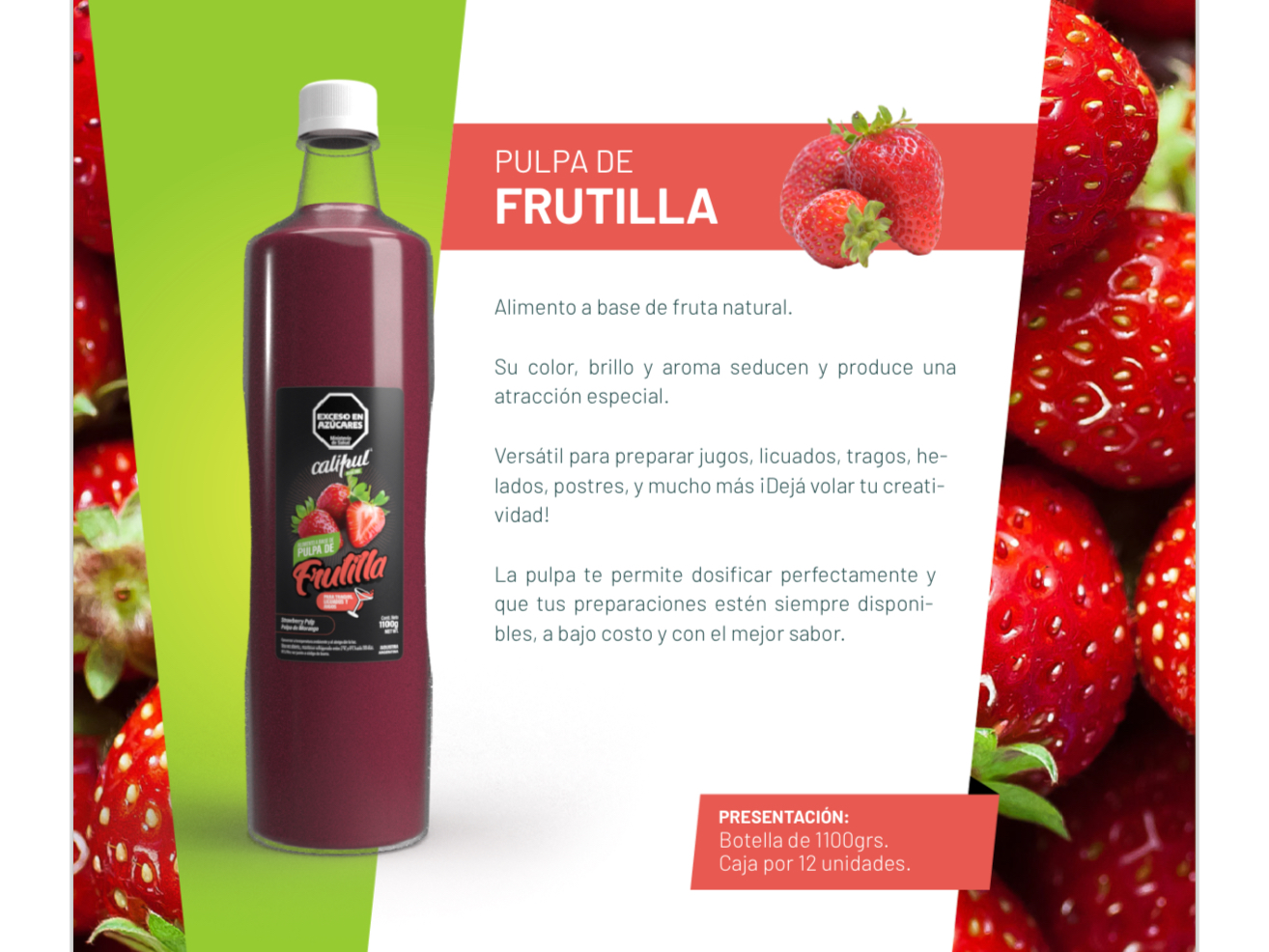 Pulpa de Frutilla