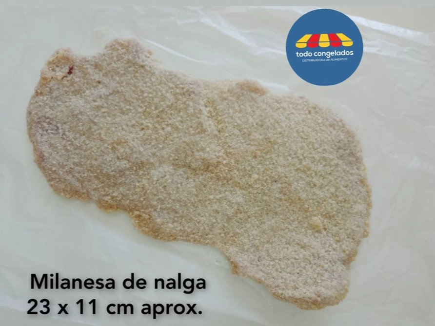 MILANESAS DE NALGA XL x15kg x60uni 250g - L4