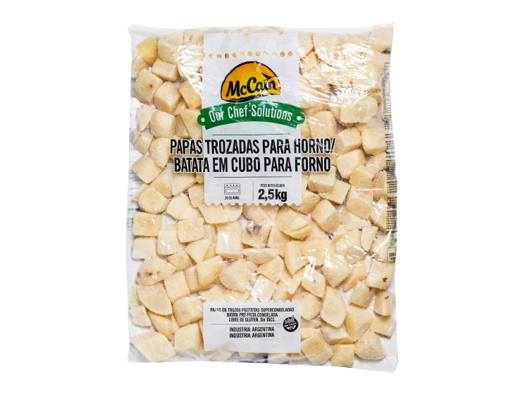 Papas horneables 16 de 700grs. 11,2kg. McCain