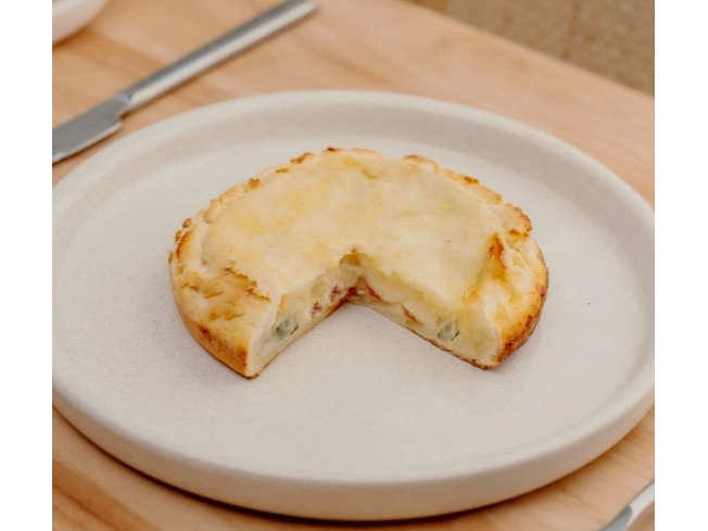 Tarta de Zucchini y Morrones c/aluminio