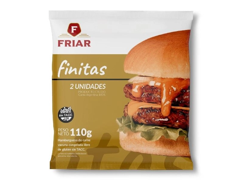 Hamburguesas 36X2X55gr FRIAR