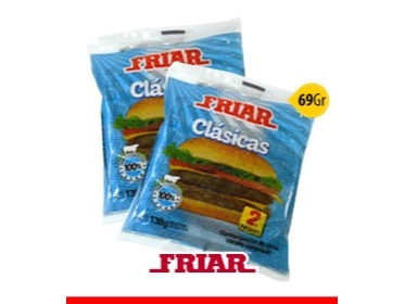 Medallones 14x4x69gr FRIAR