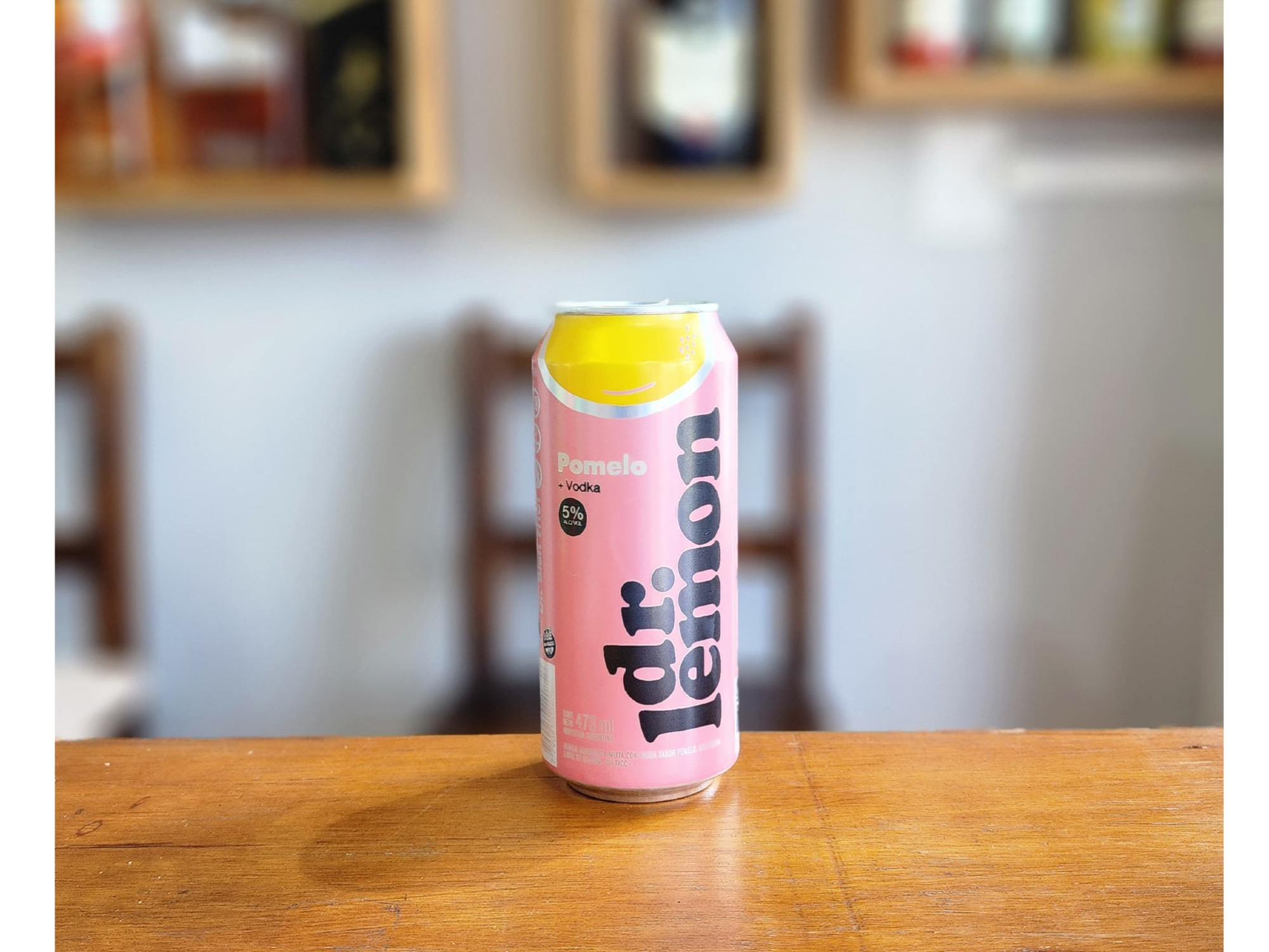 Dr. Lemon Pomelo y Vodka x 473 ml.