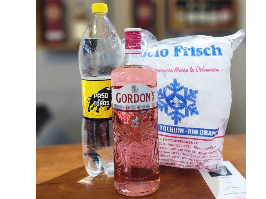 PROMO GIN GORDON PINK